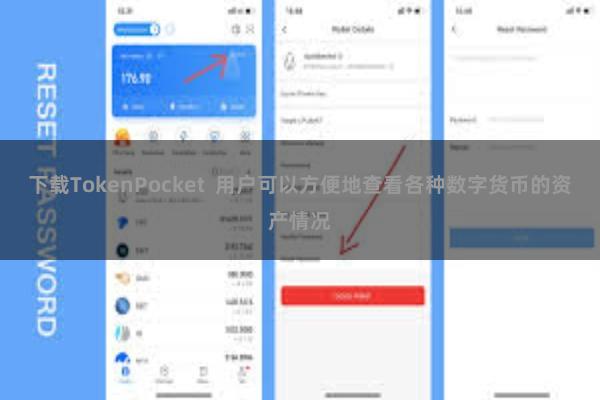 下载TokenPocket 用户可以方便地查看各种数字货币的资产情况
